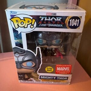 Funko Pop! Thor Love and Thunder Figure with Glow